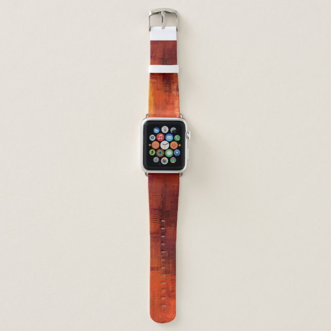 Abstract texture. 2d illustration. Expressive hand Apple Watch Band (Front)