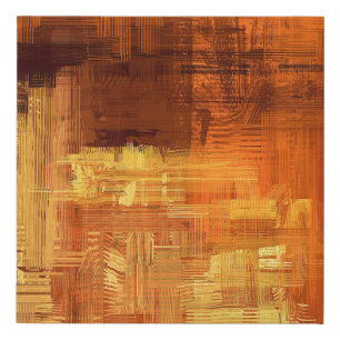 Abstract texture. 2d illustration. Expressive hand Faux Canvas Print