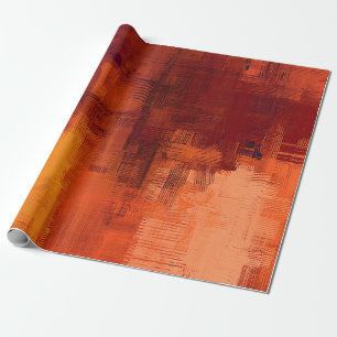 Abstract texture. 2d illustration. Expressive hand Wrapping Paper