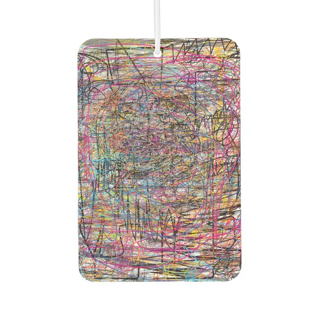 Abstract texture air freshener (Front)