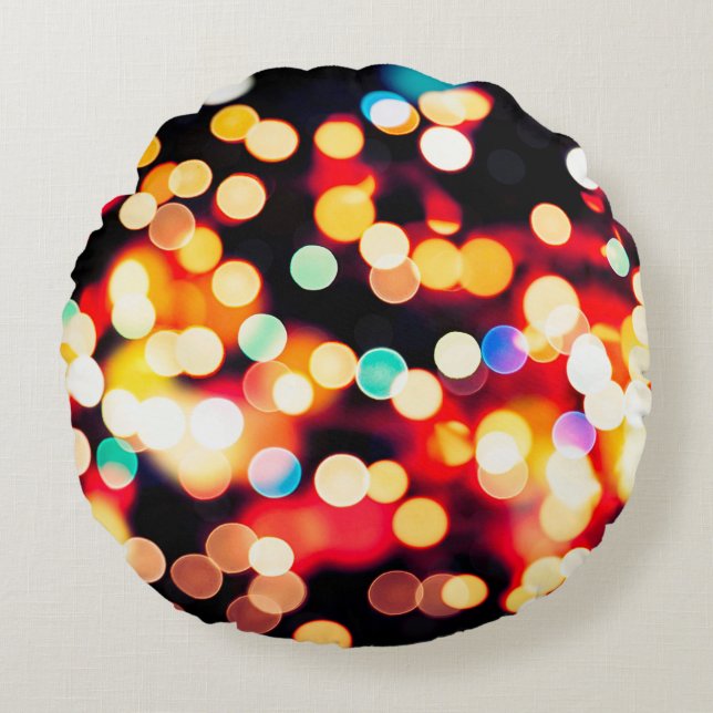 abstract texture, light  background round pillow (Front)