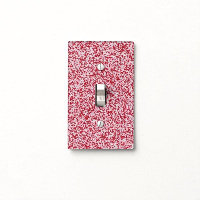 Abstract Texture Light Switch Cover (In Situ)
