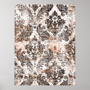 Abstract texture or grunge background. Art texture Poster