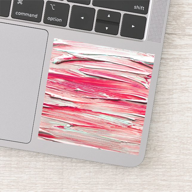 Abstract Texture Paint Brush Stroke Sticker (Detail)