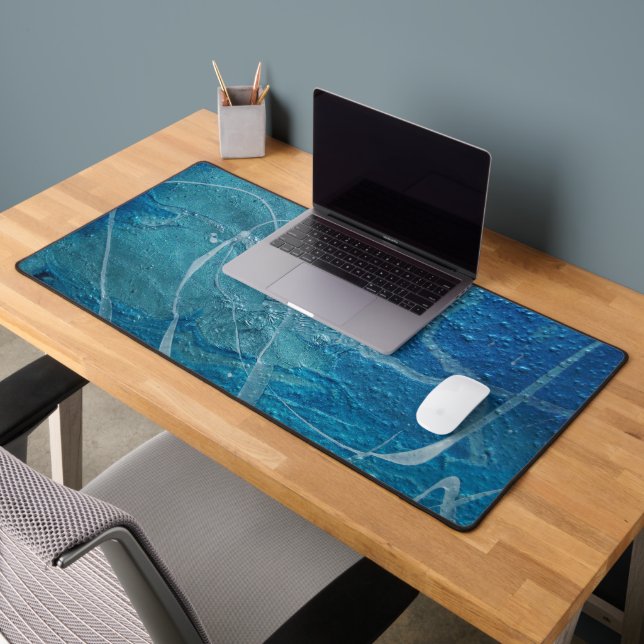 Abstract Texture Paint Desk Mat (Office 2)