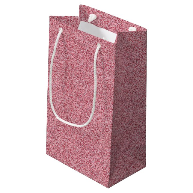 Abstract Texture Small Gift Bag (Back Angled)