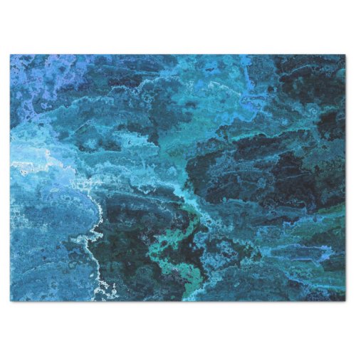 Abstract Textured Blue Background Decoupage Tissue Paper