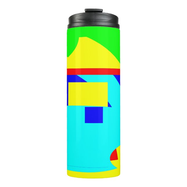 Abstract Thermal Tumbler (Front)