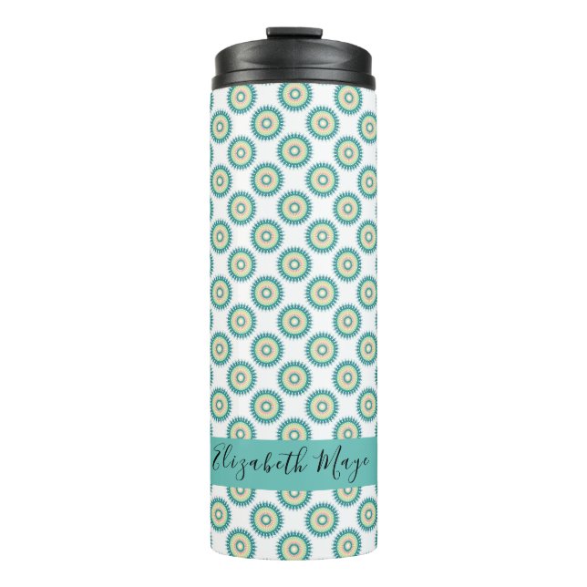Abstract Thermal Tumbler (Front)