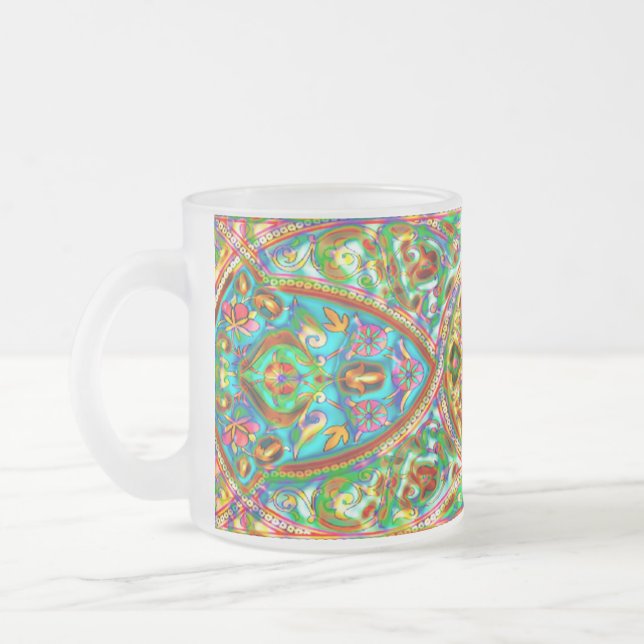 Abstract Thoughts 2 Art Deco Mug (Left)