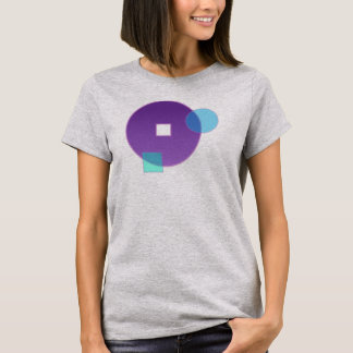 Abstract Three on Grey T-Shirt