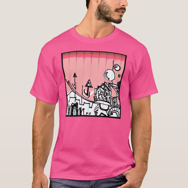 Abstract Three T-Shirt (Front)