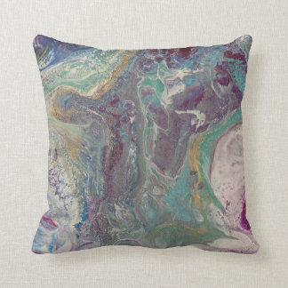 abstract throw pillow
