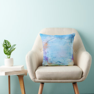 Abstract Throw Pillow 16x16" Custom Size