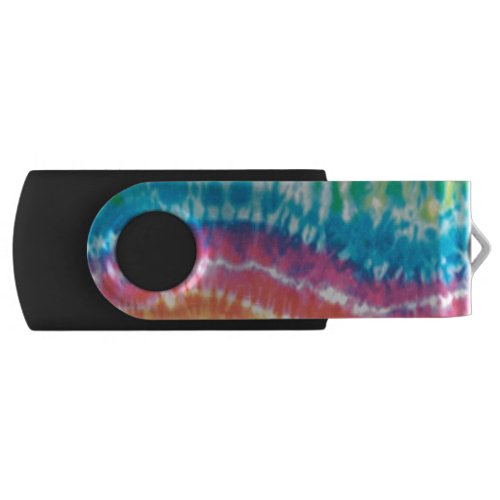 Abstract Tie Dye USB Flash Drive