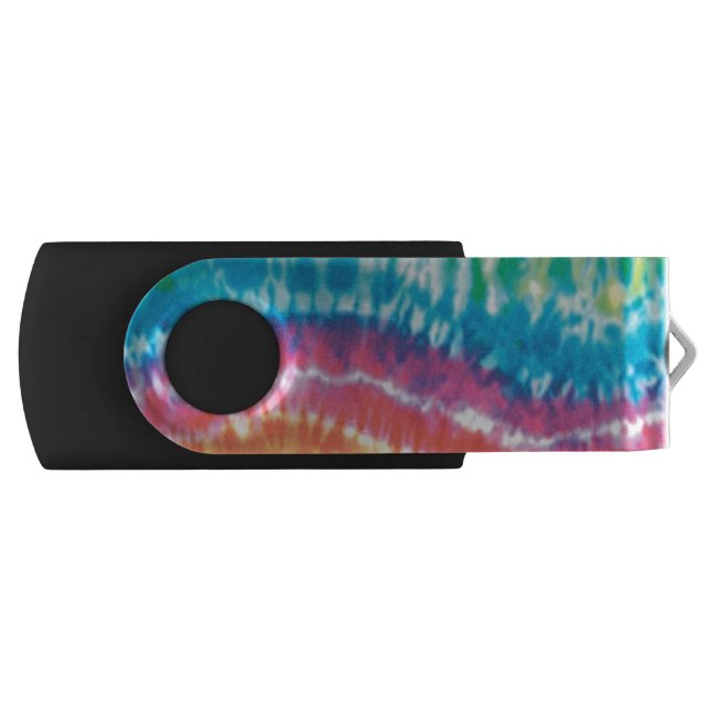 Abstract Tie Dye USB Flash Drive (Front)