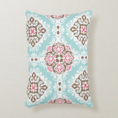 Abstract Tiled: Vintage Seamless Pattern Accent Pillow (Front(Vertical))
