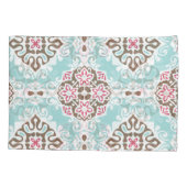 Abstract Tiled: Vintage Seamless Pattern Pillow Case (Back)