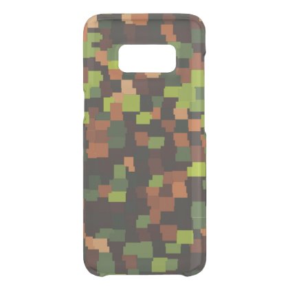 Abstract tiles pattern camouflage army uncommon samsung galaxy s8 case