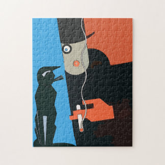 Abstract Top Hat 7Cat Jigsaw Puzzle