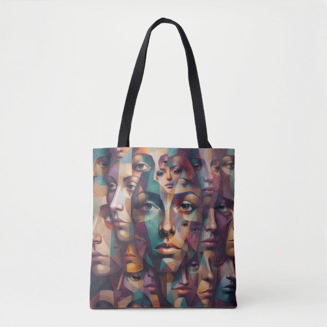 Abstract Tote Bag (Front)