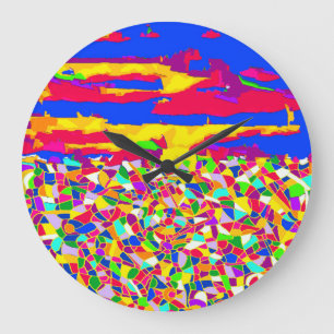 Abstract Transcendence Large Clock