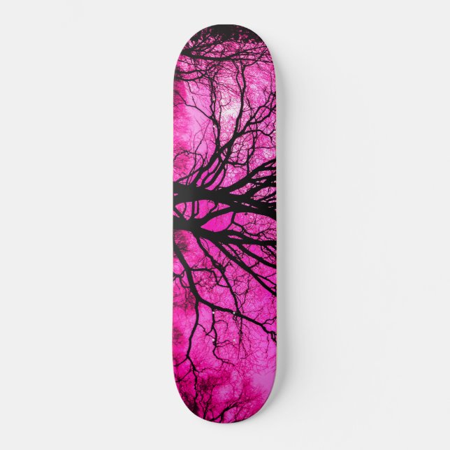 Abstract Tree Art Skateboard (Front)