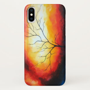 Abstract Tree Canvas Art iPhone 5 Case