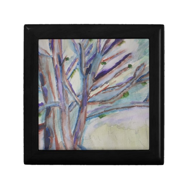 Abstract Tree Gift Box (Front)