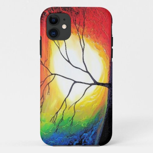 Abstract Tree iPhone 5 Case