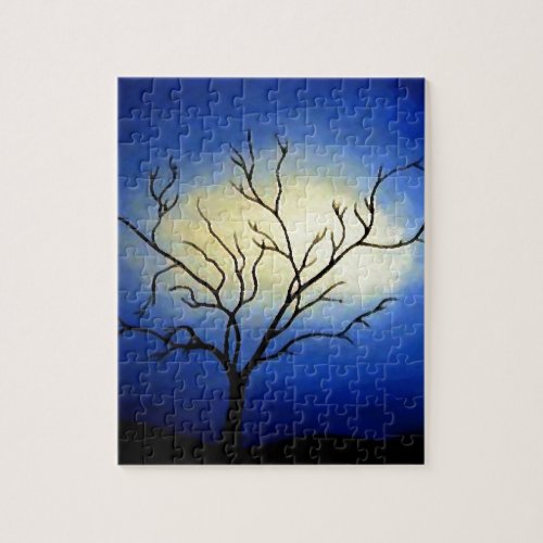 Abstract Tree _ Modern Art Jigsaw Puzzle