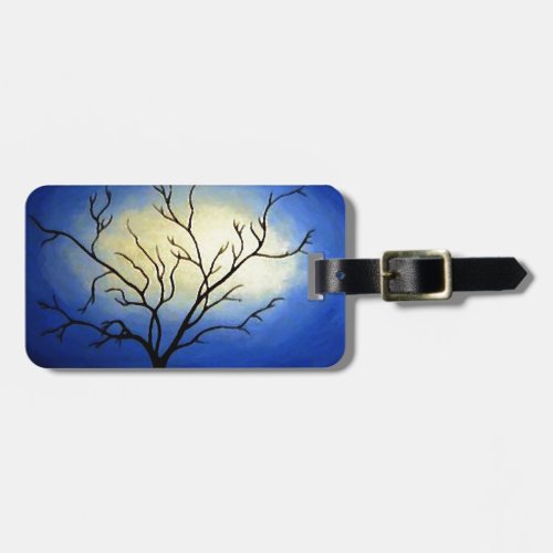 Abstract Tree _ Modern Art Luggage Tag