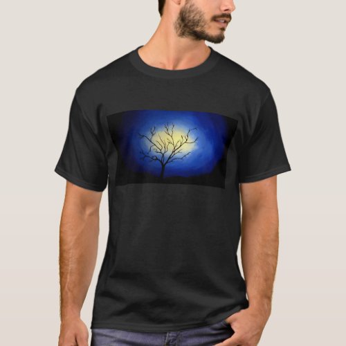 Abstract Tree _ Modern Art T_Shirt