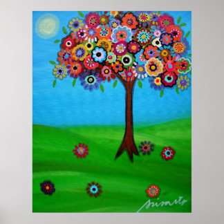 ABSTRACT TREE OF LIFE POSTERS