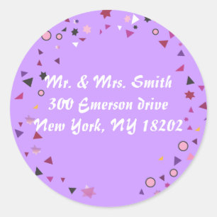 Abstract Tree of Life REPLY RETURN stickers lables