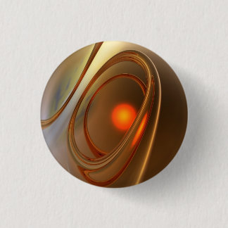 Abstract trendy and elegant 3d Design Button
