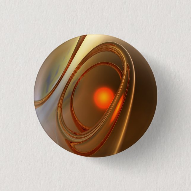 Abstract trendy and elegant 3d Design Button (Front)