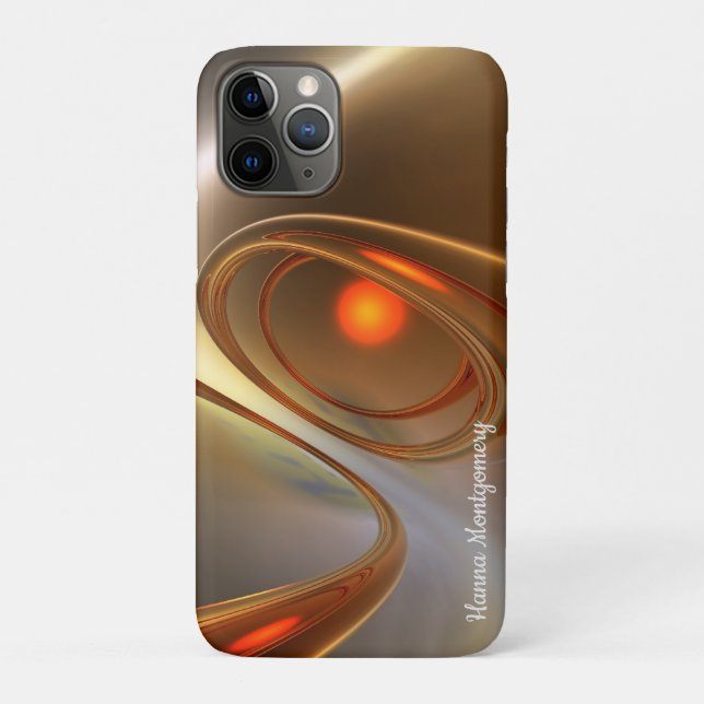 Abstract trendy and elegant 3d Design Case-Mate iPhone Case (Back)