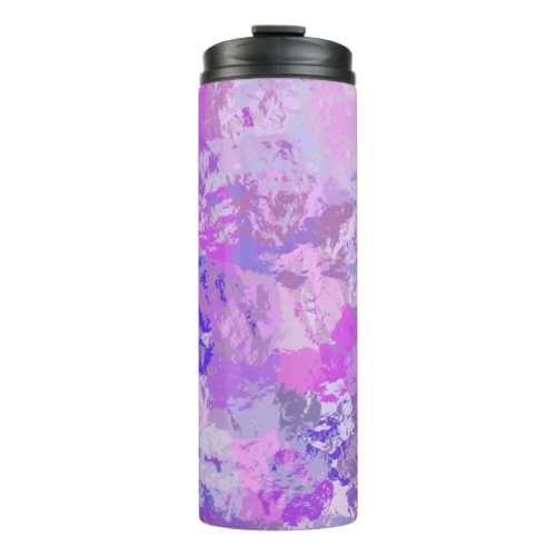 Abstract Trendy Camo Pink Purple Thermal Tumbler