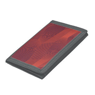 Abstract, trendy, modern geometric graphic art trifold wallet