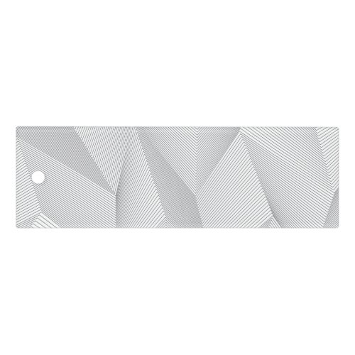 Abstract trendy modern simple line pattern ruler