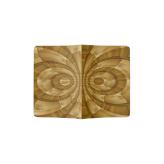 Abstract trendy pattern passport holder