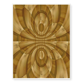 Abstract trendy pattern temporary tattoos