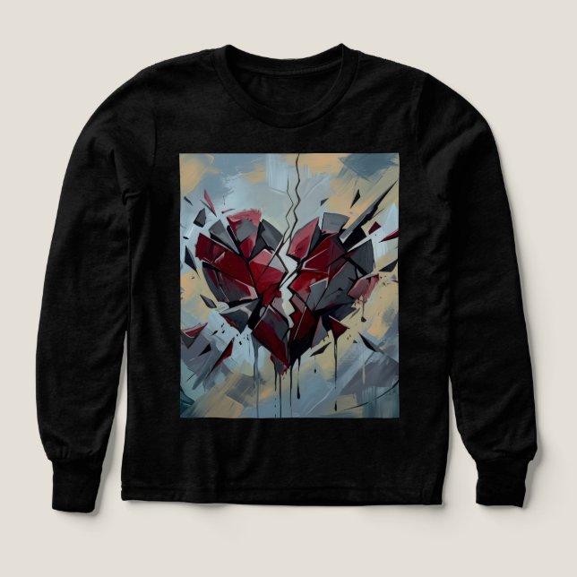 Abstract Tri-Blend Shirts (Design Front)
