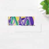 Abstract Triangles Bookmark (Desk)