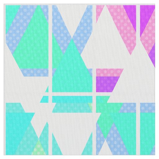 Abstract triangles geometrical modern pattern whit fabric