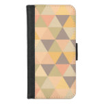 Abstract Triangles Modern Fade Geometric Pattern iPhone 8/7 Wallet Case