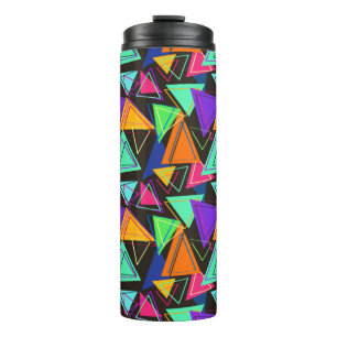 Abstract Triangles  Thermal Tumbler