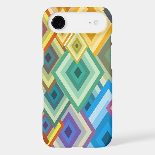 Abstract Triangular iPhone 4 Case (Back)
