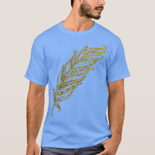 Abstract Tribal Leaf Design 3  T-Shirt